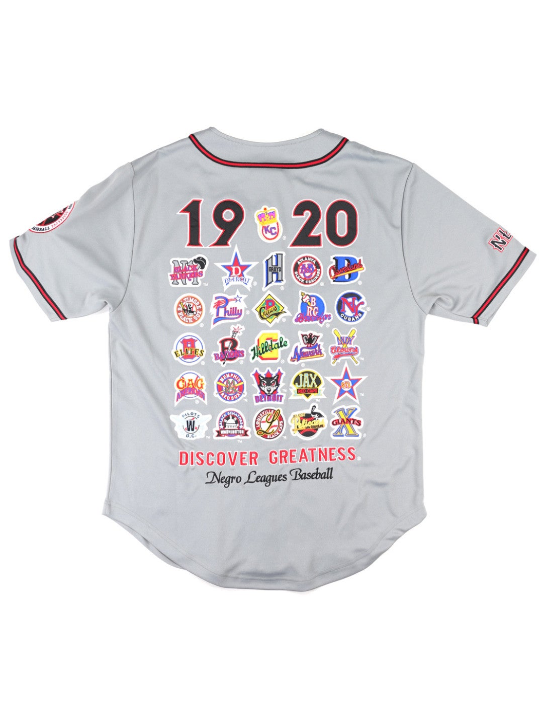 Officially Licensed Negro League Commemorative jersey-gray