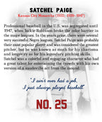 Officially Licensed Satchel Paige KC Monarchs jersey (NRJER1MO-WRED)
