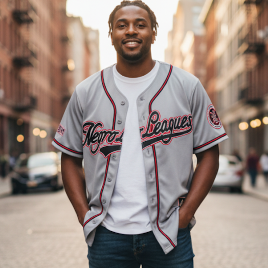 Officially Licensed Negro League Commemorative jersey-gray