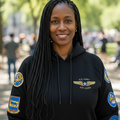 Officially Licensed Tuskegee Airmen Heavyweight Hoodie-black