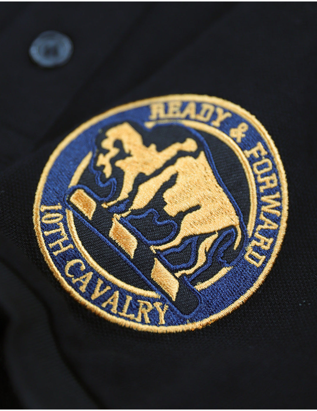 Officially Licensed Buffalo Soldiers golf shirt