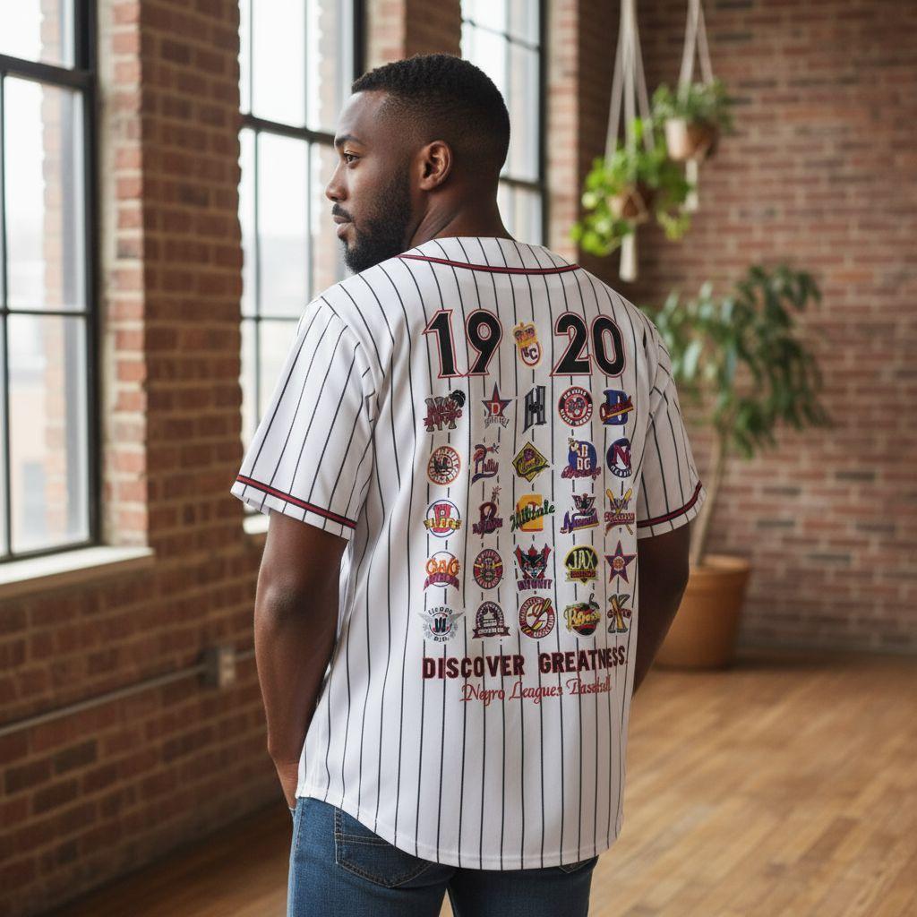 Officially Licensed Negro League commemorative jersey-white