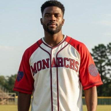 Officially Licensed Satchel Paige KC Monarchs jersey (NRJER1MO-WRED)