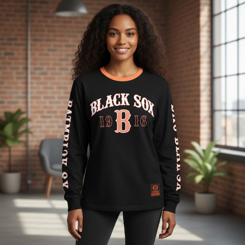 Officially Licensed Baltimore Black Sox Long Sleeved tee