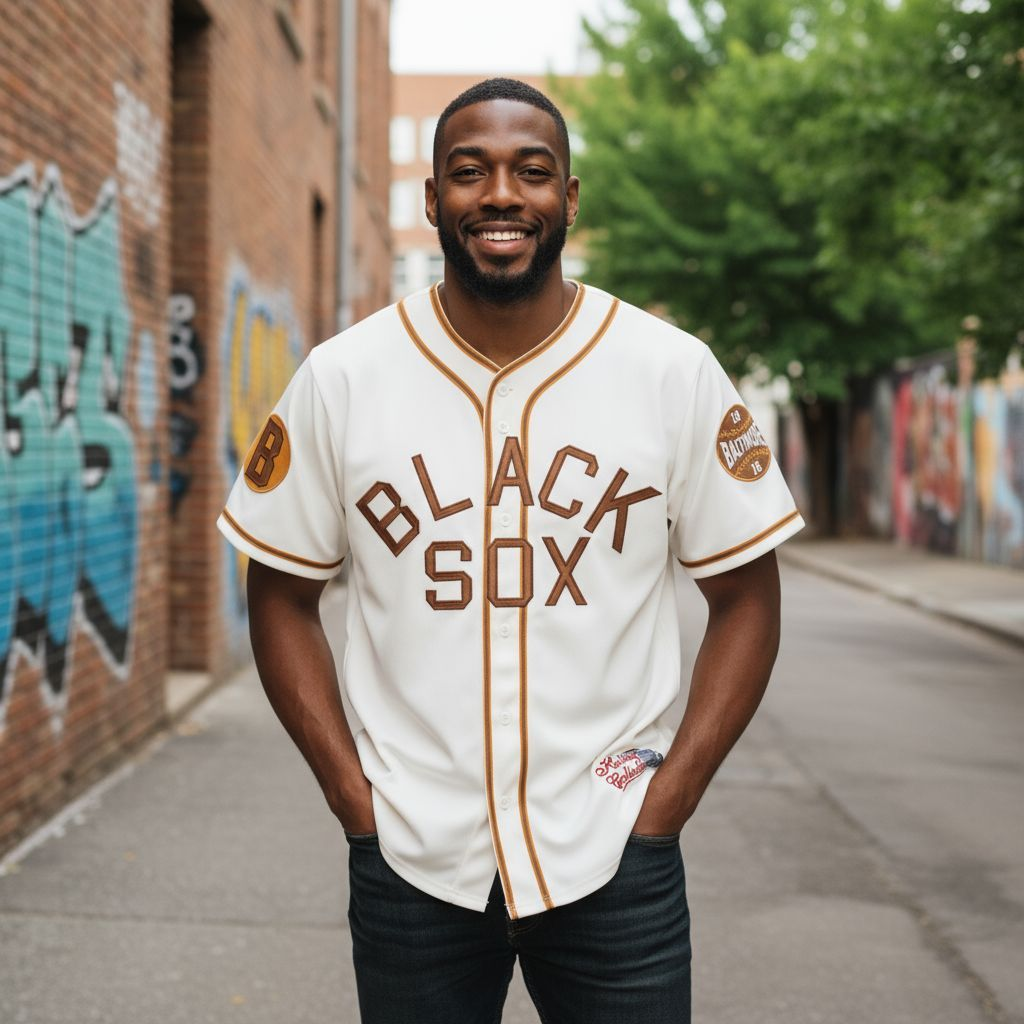 Officially Licensed Baltimore Black Sox Cotton Heritage jersey