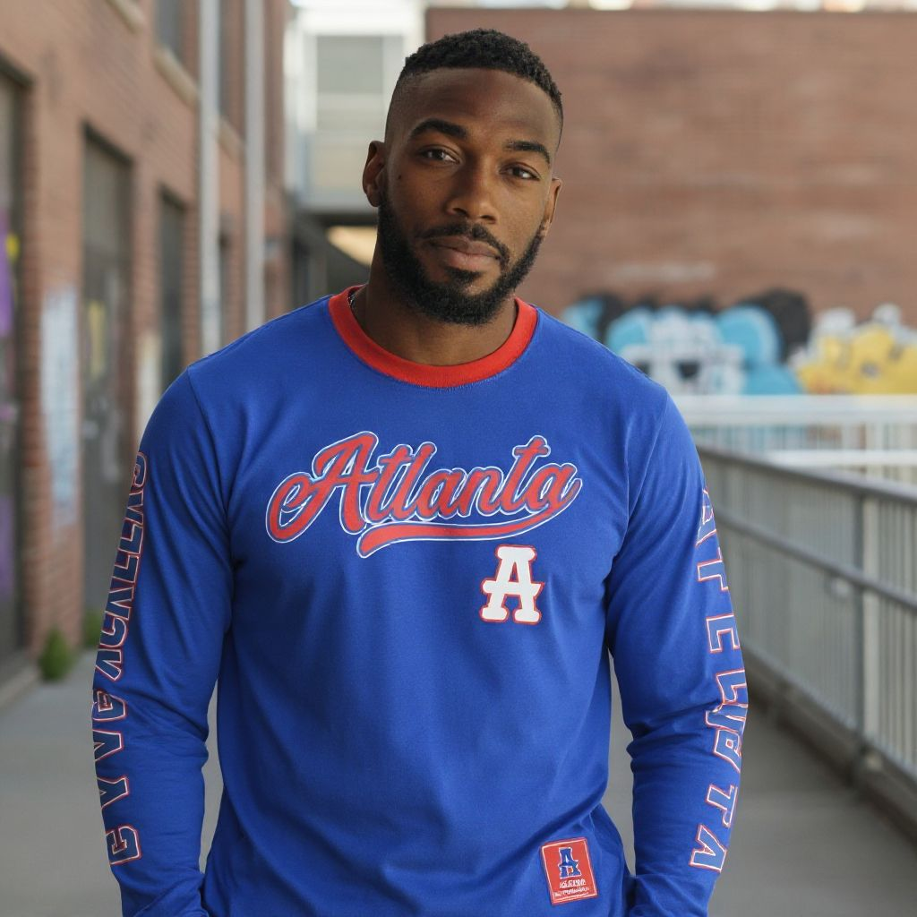 Officially Licensed Atlanta Black Crackers long sleeved tee