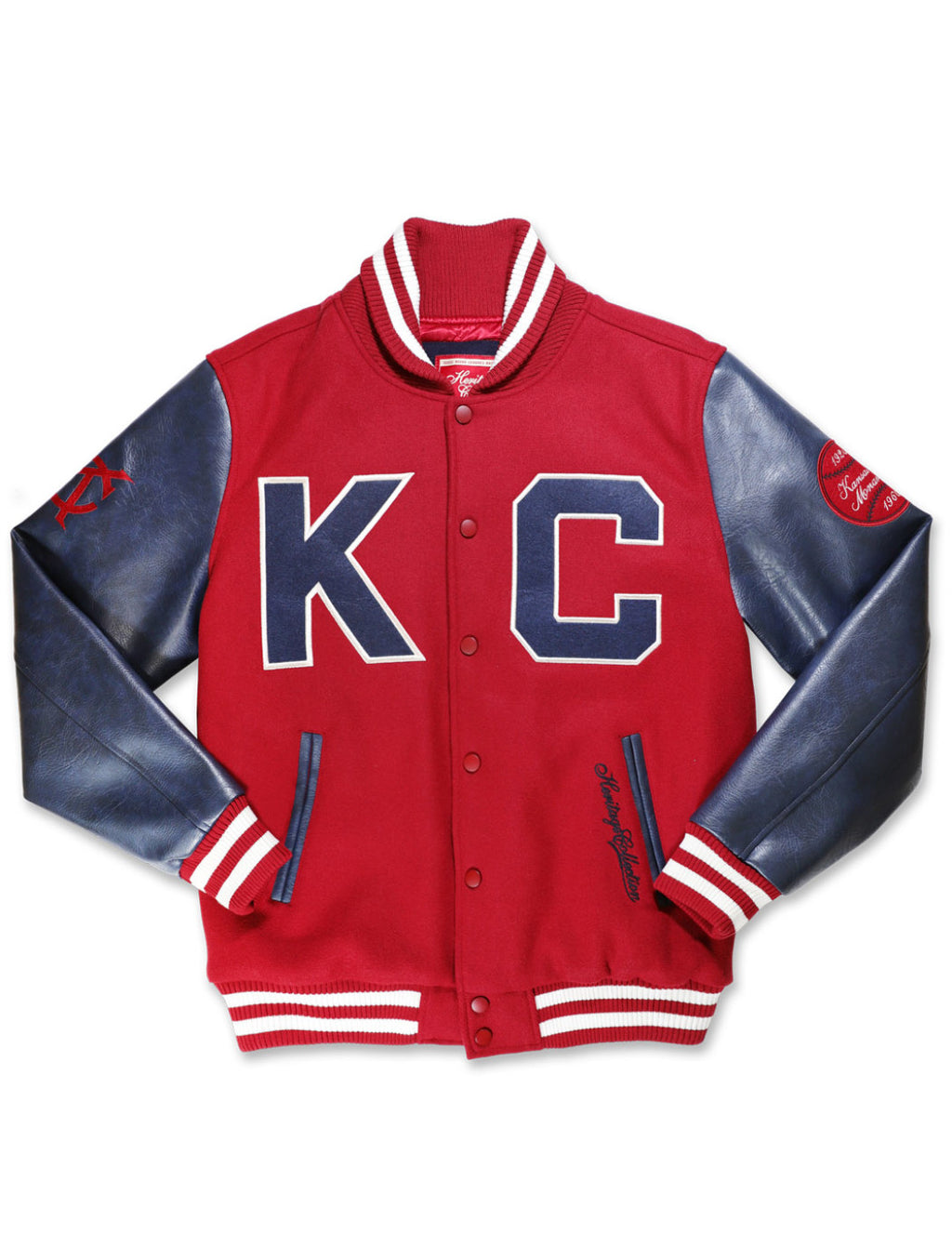 Officially Licensed Kansas City Monarchs Wool Varsity Jacket