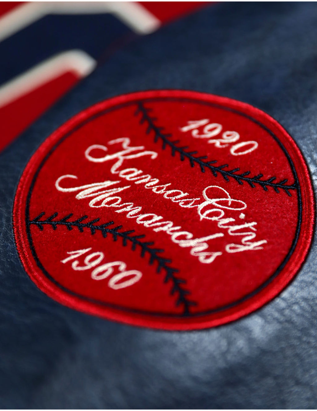 Officially Licensed Kansas City Monarchs Wool Varsity Jacket