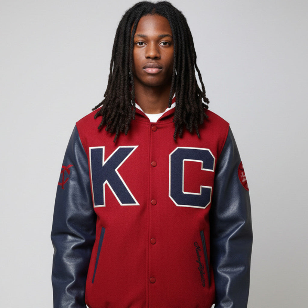 Officially Licensed Kansas City Monarchs Wool Varsity Jacket
