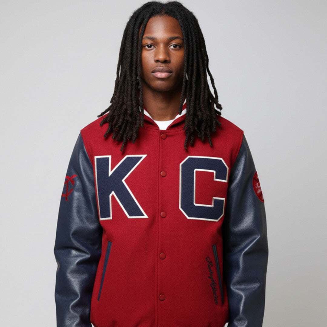 Officially Licensed Kansas City Monarchs Wool Varsity Jacket