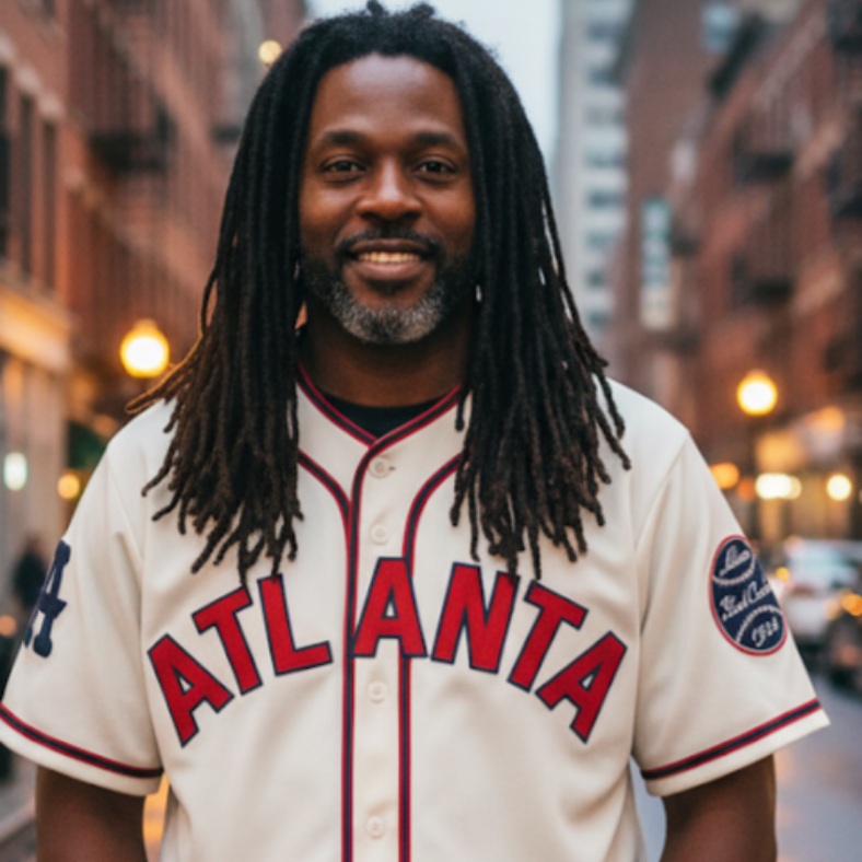 Officially Licensed Atlanta Black Crackers Cotton Heritage jersey