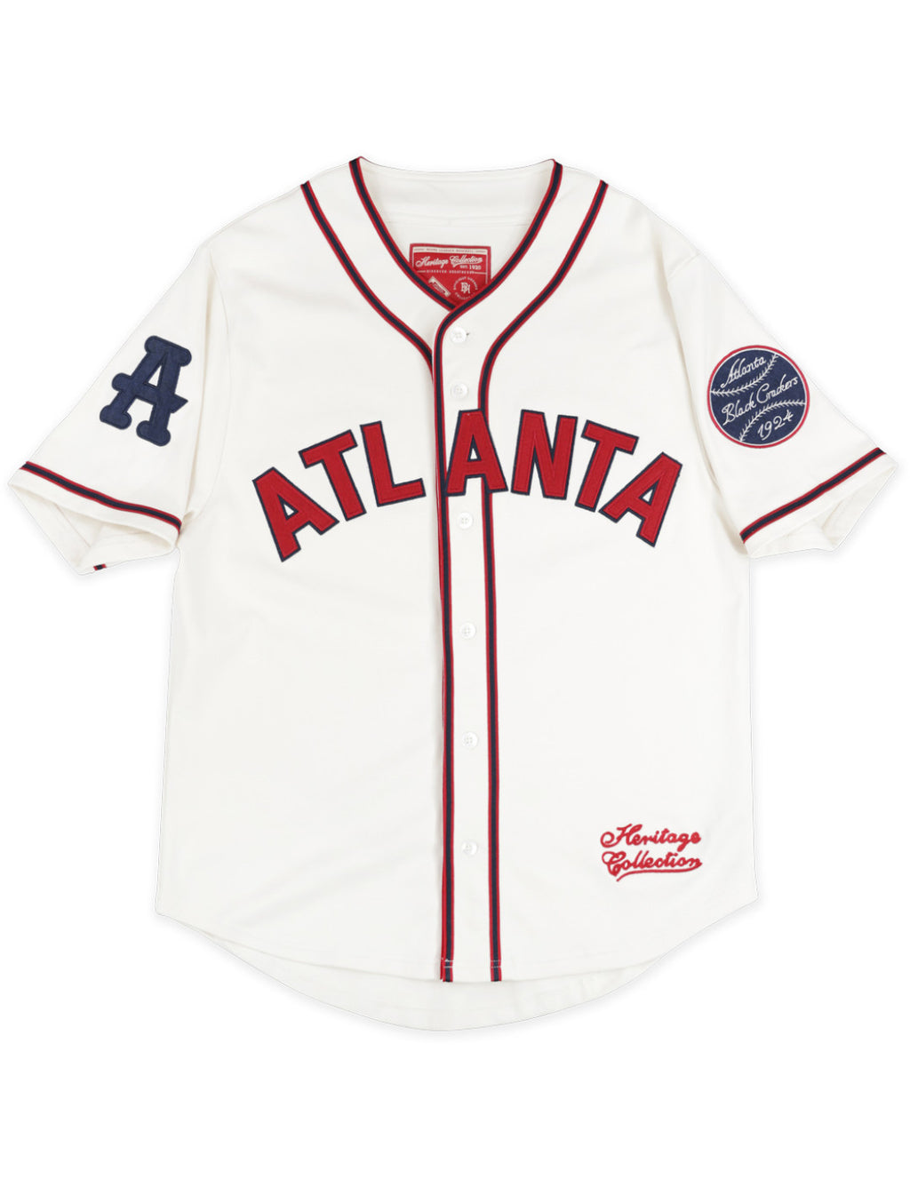 Officially Licensed Atlanta Black Crackers Cotton Heritage jersey
