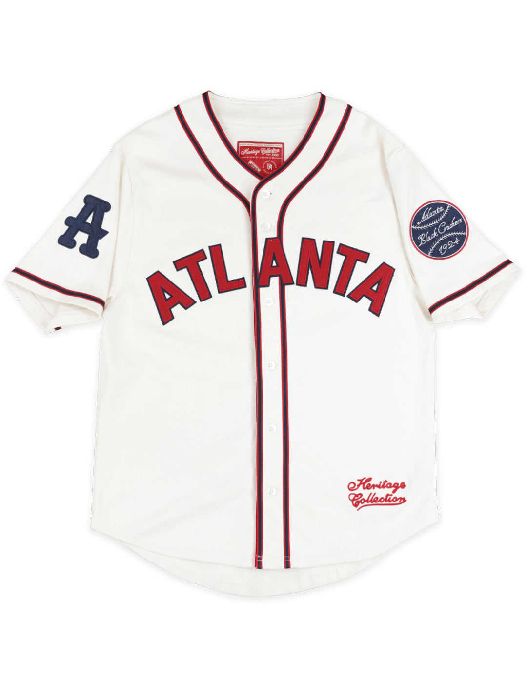 Officially Licensed Atlanta Black Crackers Cotton Heritage jersey