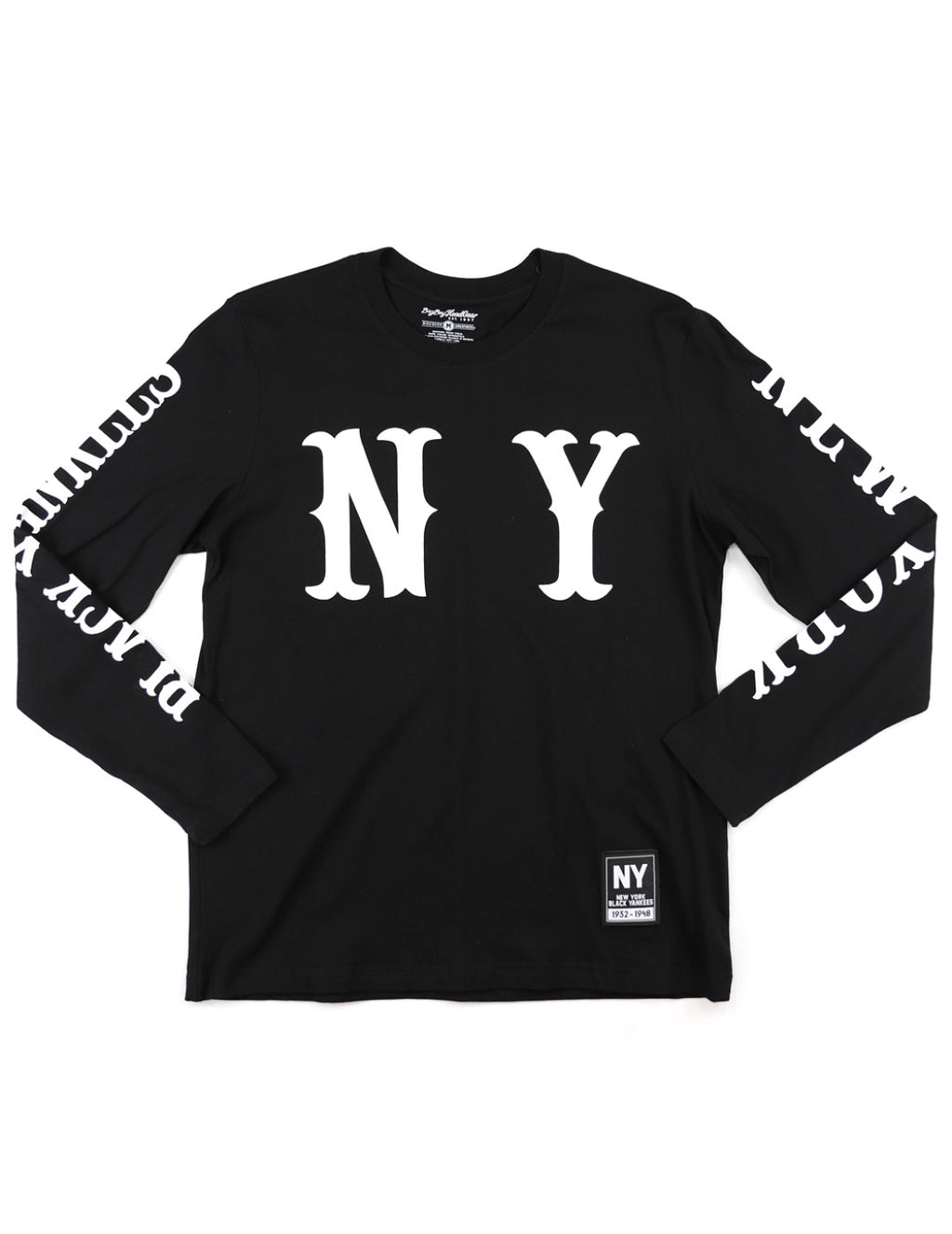 Officially Licensed NY Black Yankees Long Sleeved tee