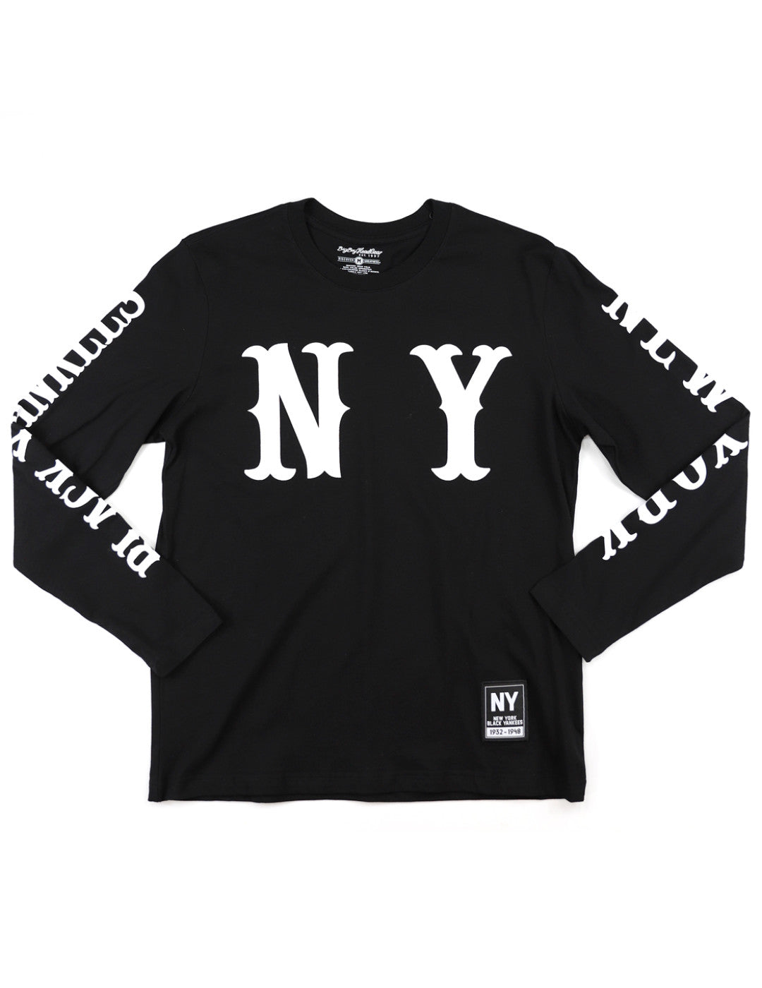 Officially Licensed NY Black Yankees Long Sleeved tee