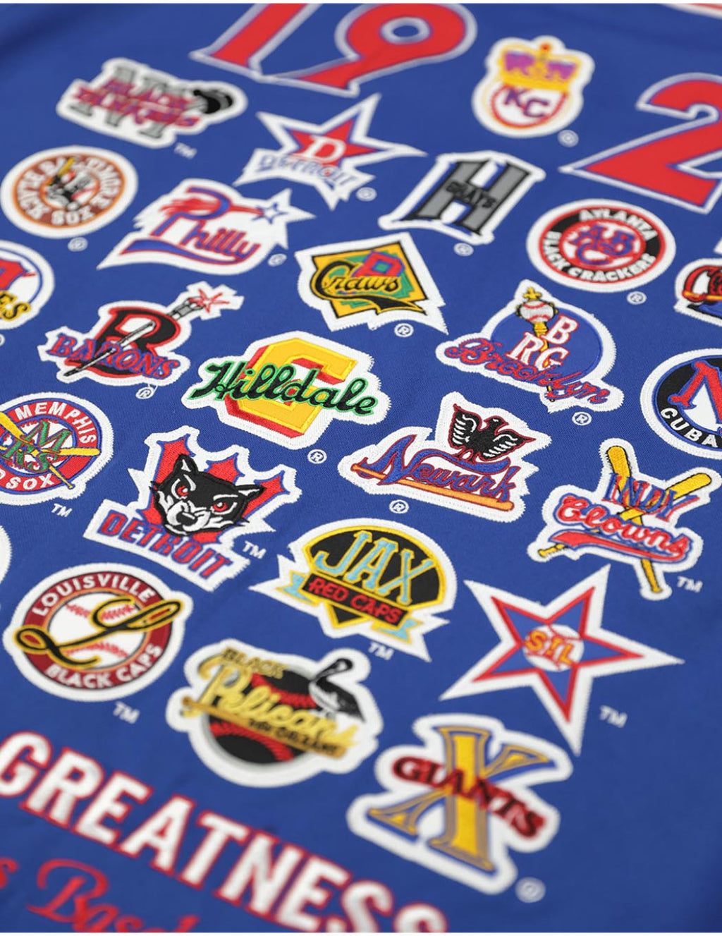 Officially Licensed Negro League Commemorative jersey-blue