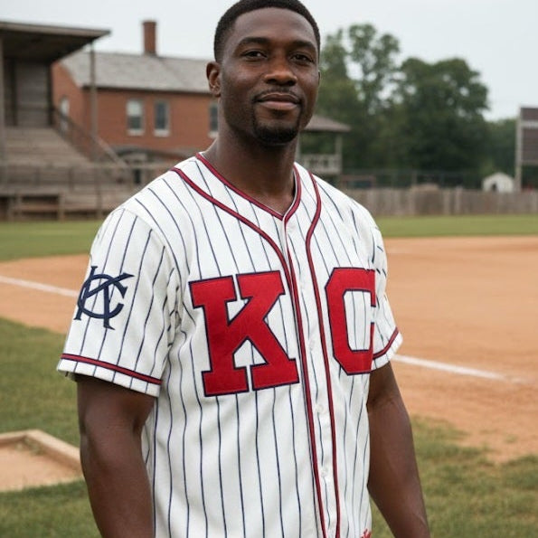 Officially Licensed Jackie Robinson KC Monarchs jersey (NHJER2MO-IVY)