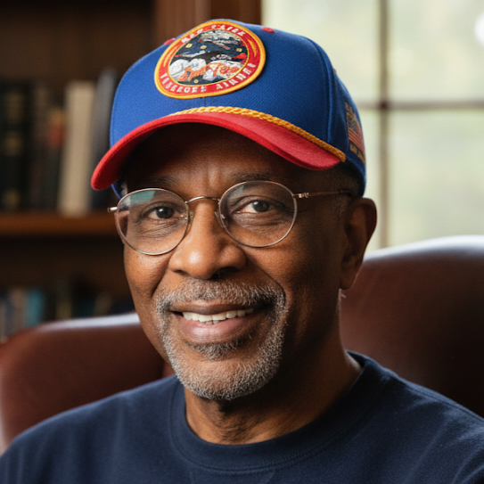 Officially Licensed Tuskegee Airmen cap-blue (TA163)