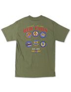 Officially Licensed Tuskegee Airmen tee-olive