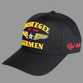 Officially Licensed Tuskegee Airmen cap-black (TA165)