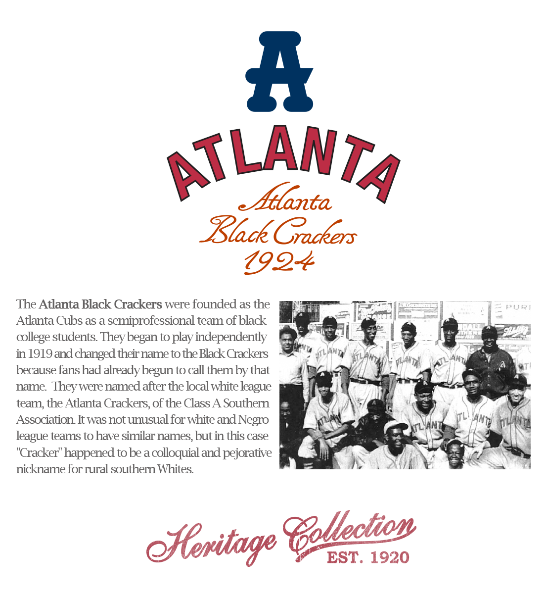Officially Licensed Atlanta Black Crackers Legacy Cap