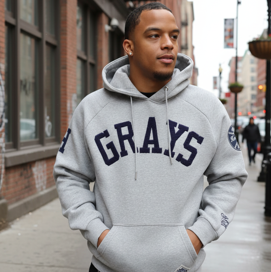Officially Licensed Homestead Grays Hoodie (note-Hoodies are oversized)