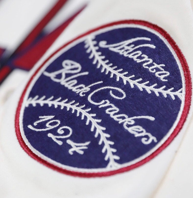 Officially Licensed Atlanta Black Crackers Cotton Heritage jersey