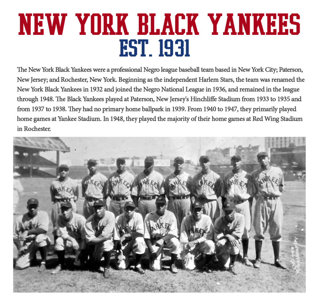 Officially Licensed NY Black Yankees Legacy Cap