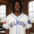 Officially Licensed St Louis Stars Heritage Cotton Jersey