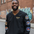 Officially Licensed Tuskegee Airmen Lightweight V-Neck (TPWBA/BLK)