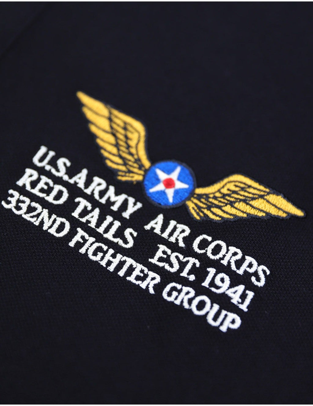 Officially Licensed Tuskegee Airmen golf shirt