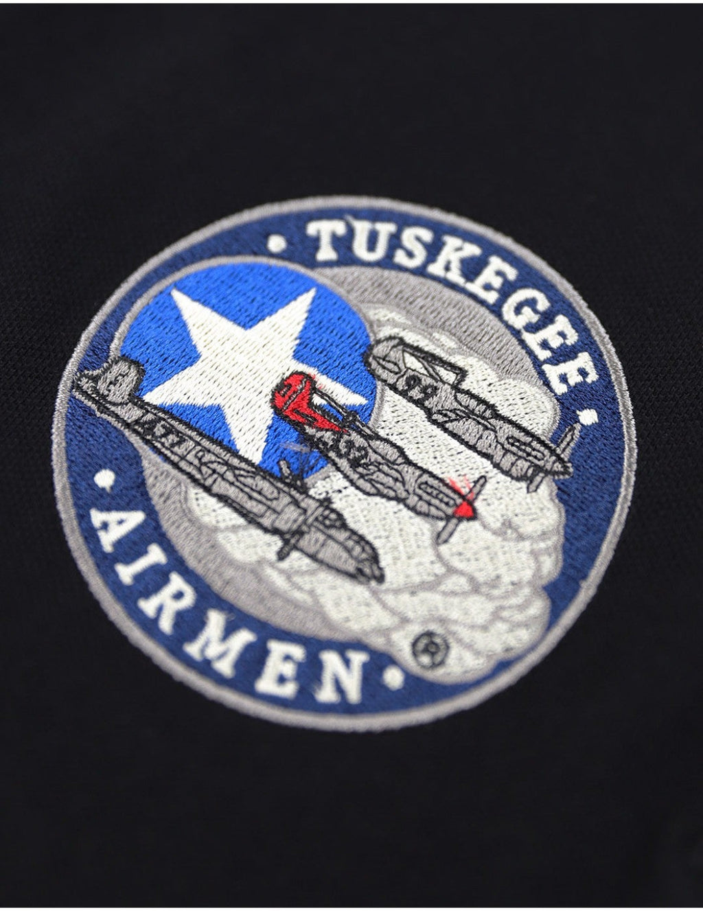 Officially Licensed Tuskegee Airmen golf shirt